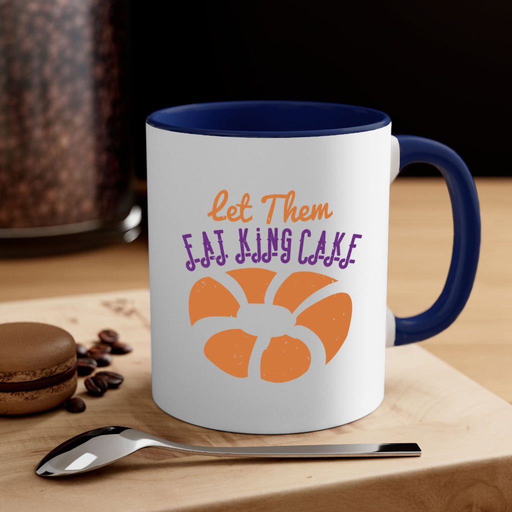 let them eat king cake 50#- mardi gras-Mug / Coffee Cup