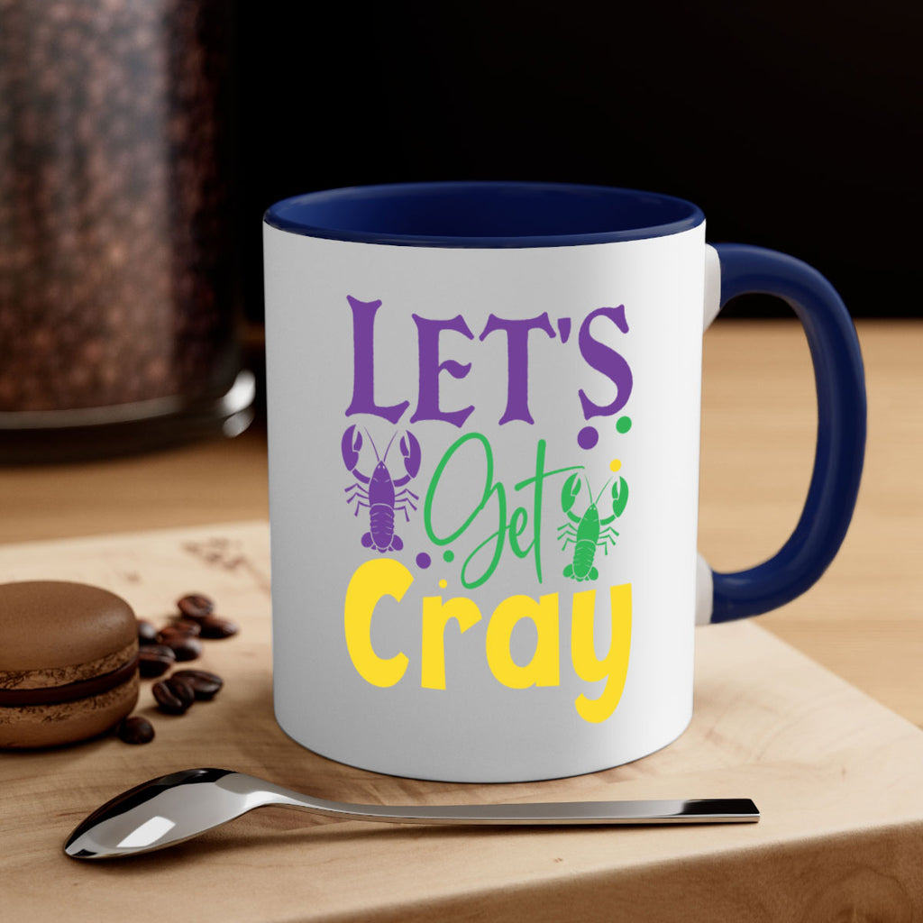 lets get cray 81#- mardi gras-Mug / Coffee Cup