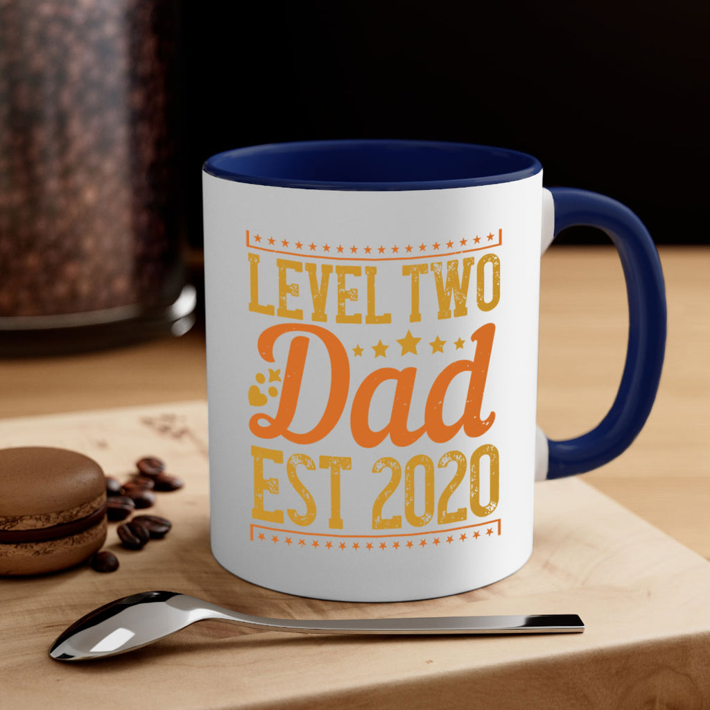 level dad est 189#- fathers day-Mug / Coffee Cup