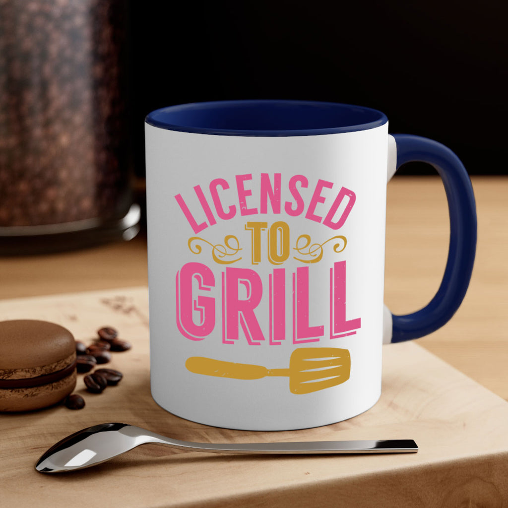 licensed to grill 24#- bbq-Mug / Coffee Cup