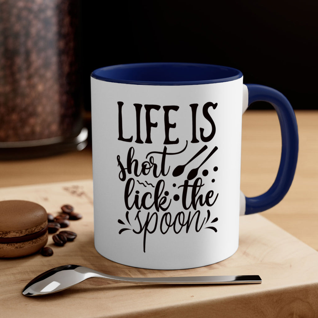 life is short lick the spoon 23#- kitchen-Mug / Coffee Cup