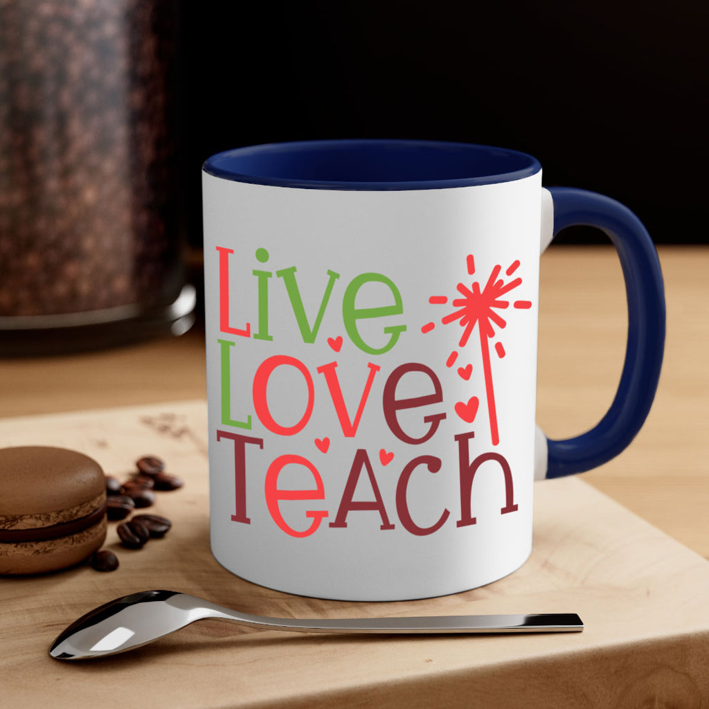 live love teach 230#- christmas-Mug / Coffee Cup