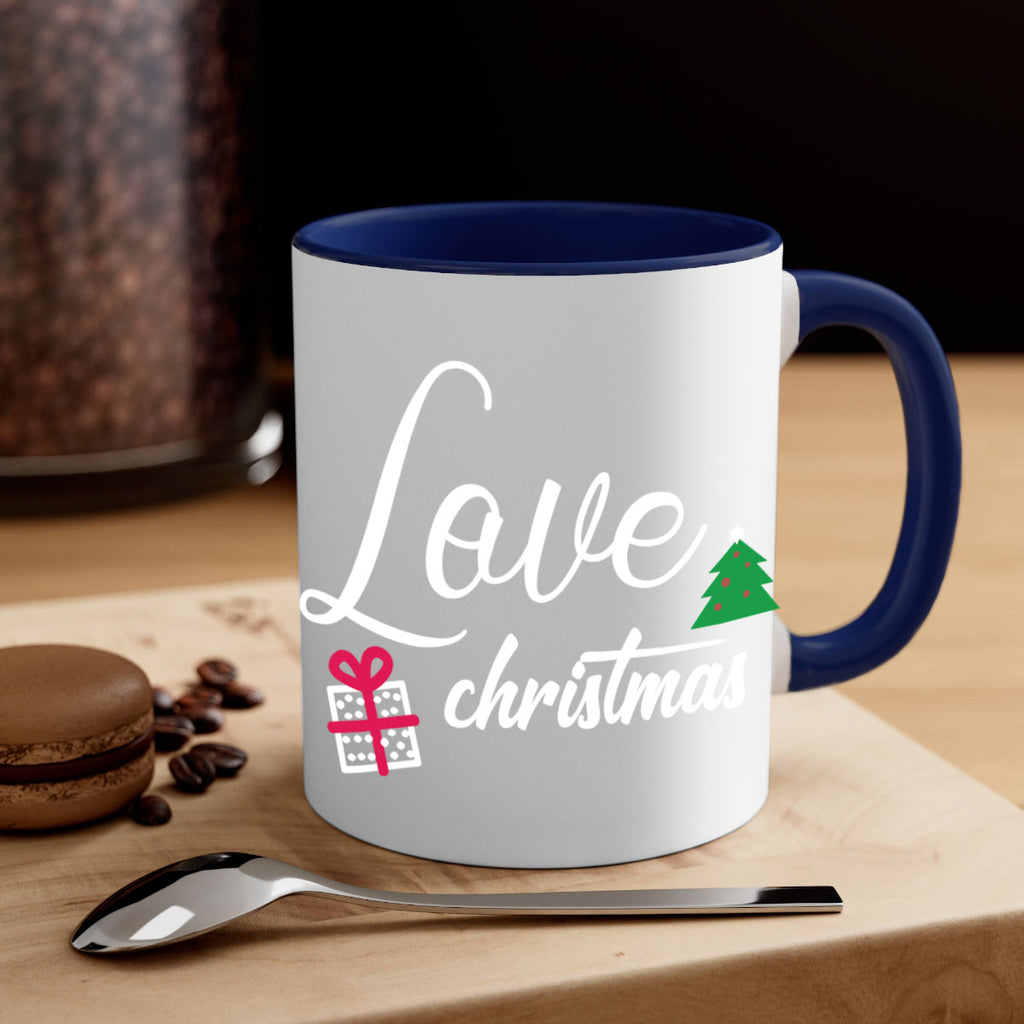 love christmas style 444#- christmas-Mug / Coffee Cup