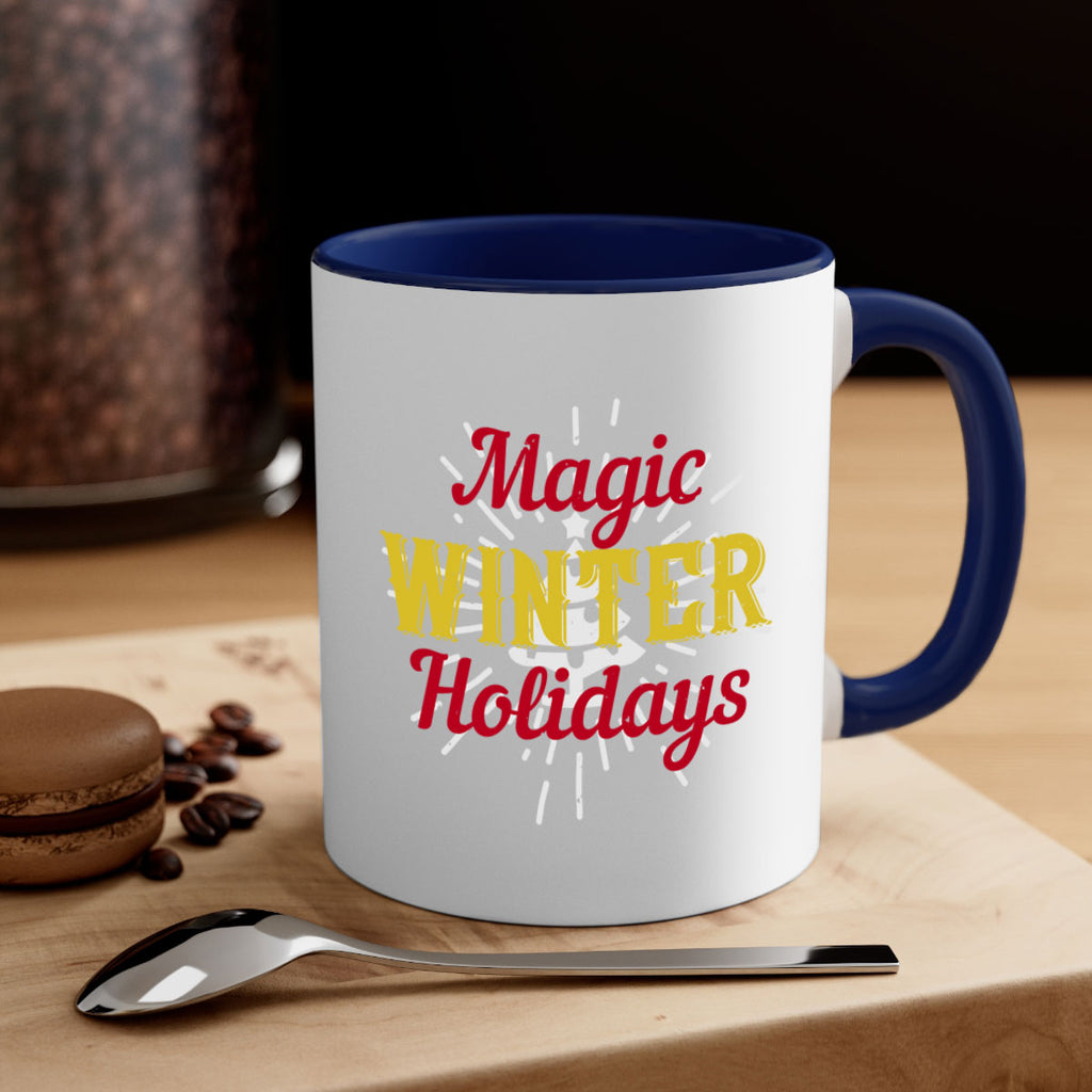 magic winter holidays 399#- christmas-Mug / Coffee Cup