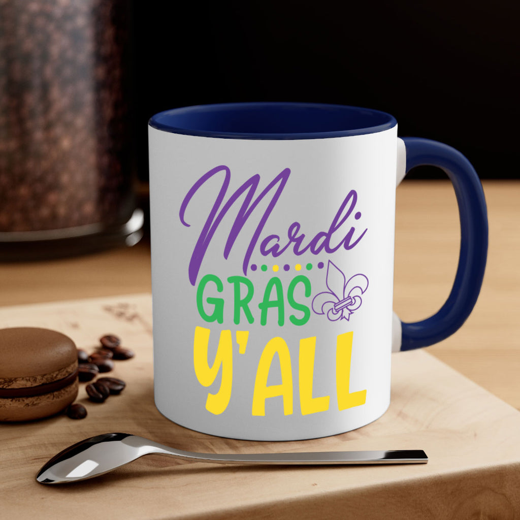 mardi gras yall 77#- mardi gras-Mug / Coffee Cup