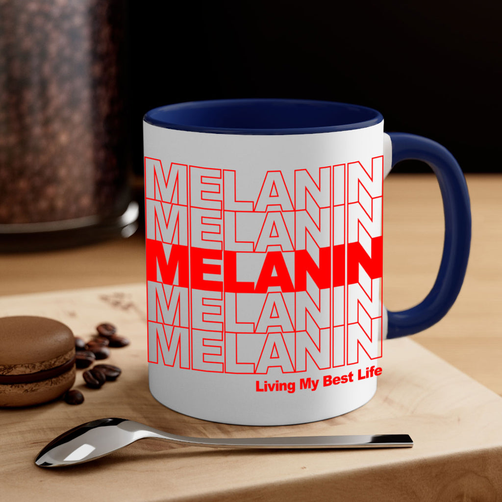 melanin thank you bag 84#- black words - phrases-Mug / Coffee Cup