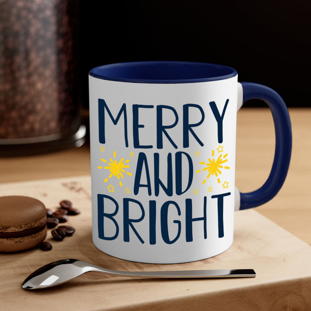 merry and bright 226#- christmas-Mug / Coffee Cup