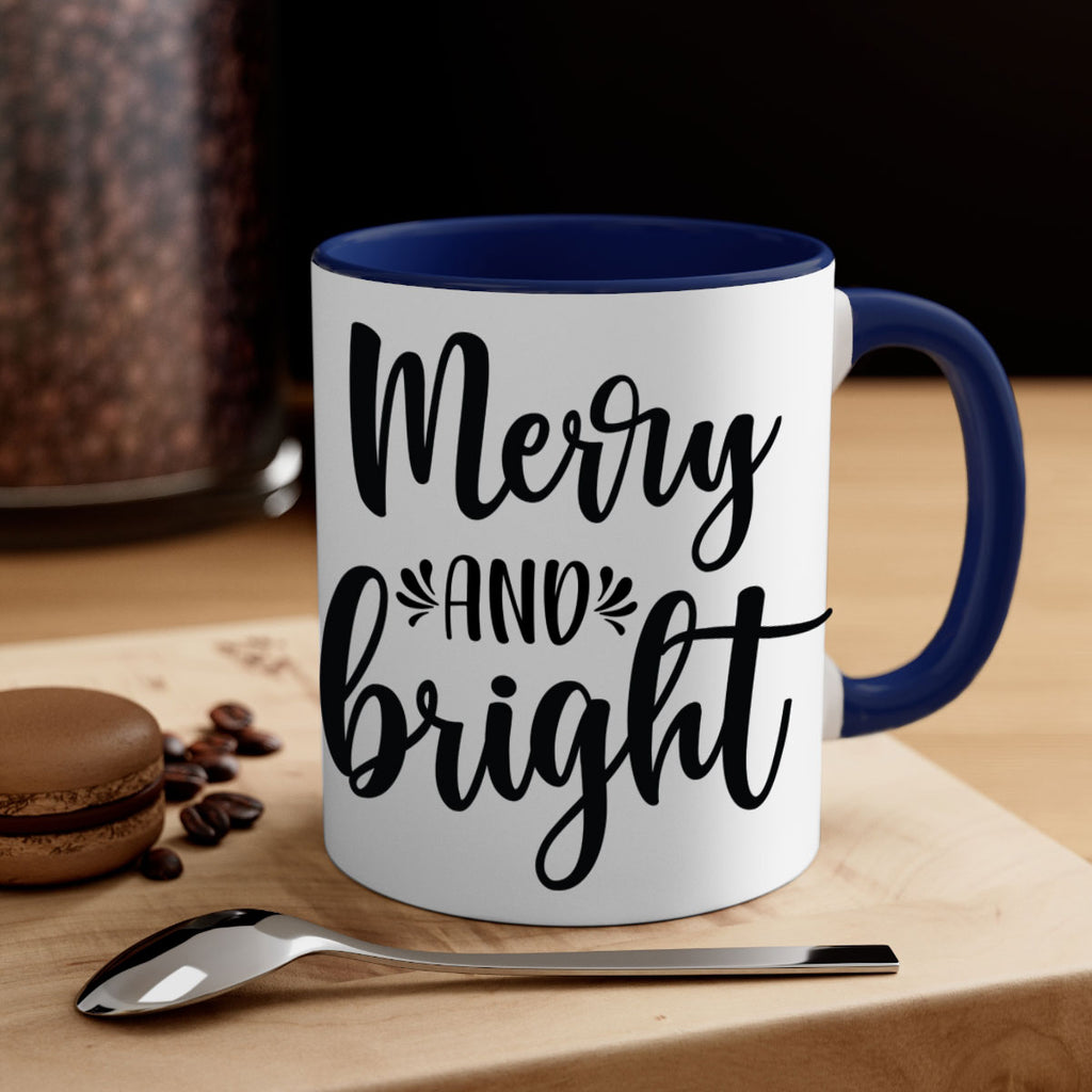 merry and bright style 472#- christmas-Mug / Coffee Cup