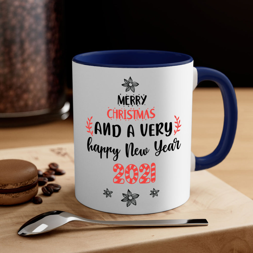 merry christmas and a very happy new year style 490#- christmas-Mug / Coffee Cup