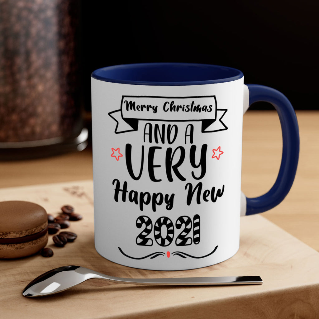 merry christmas and a very happy new year style 491#- christmas-Mug / Coffee Cup