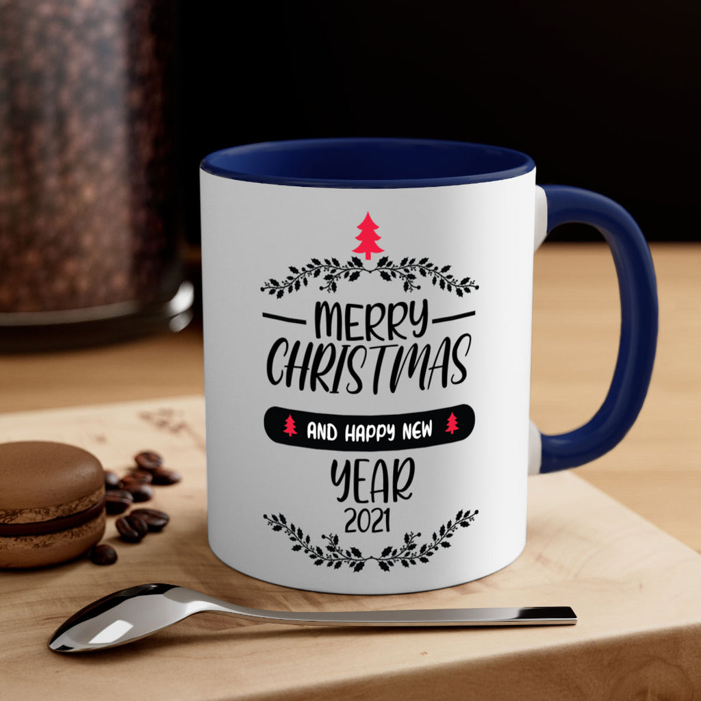 merry christmas and happy new year style 493#- christmas-Mug / Coffee Cup