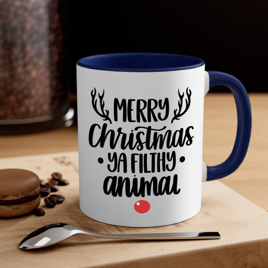 merry christmas ya filthy animal 83#- christmas-Mug / Coffee Cup