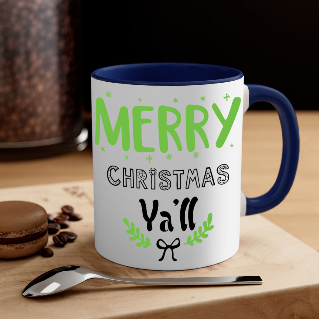 merry christmas ya ll style 506#- christmas-Mug / Coffee Cup