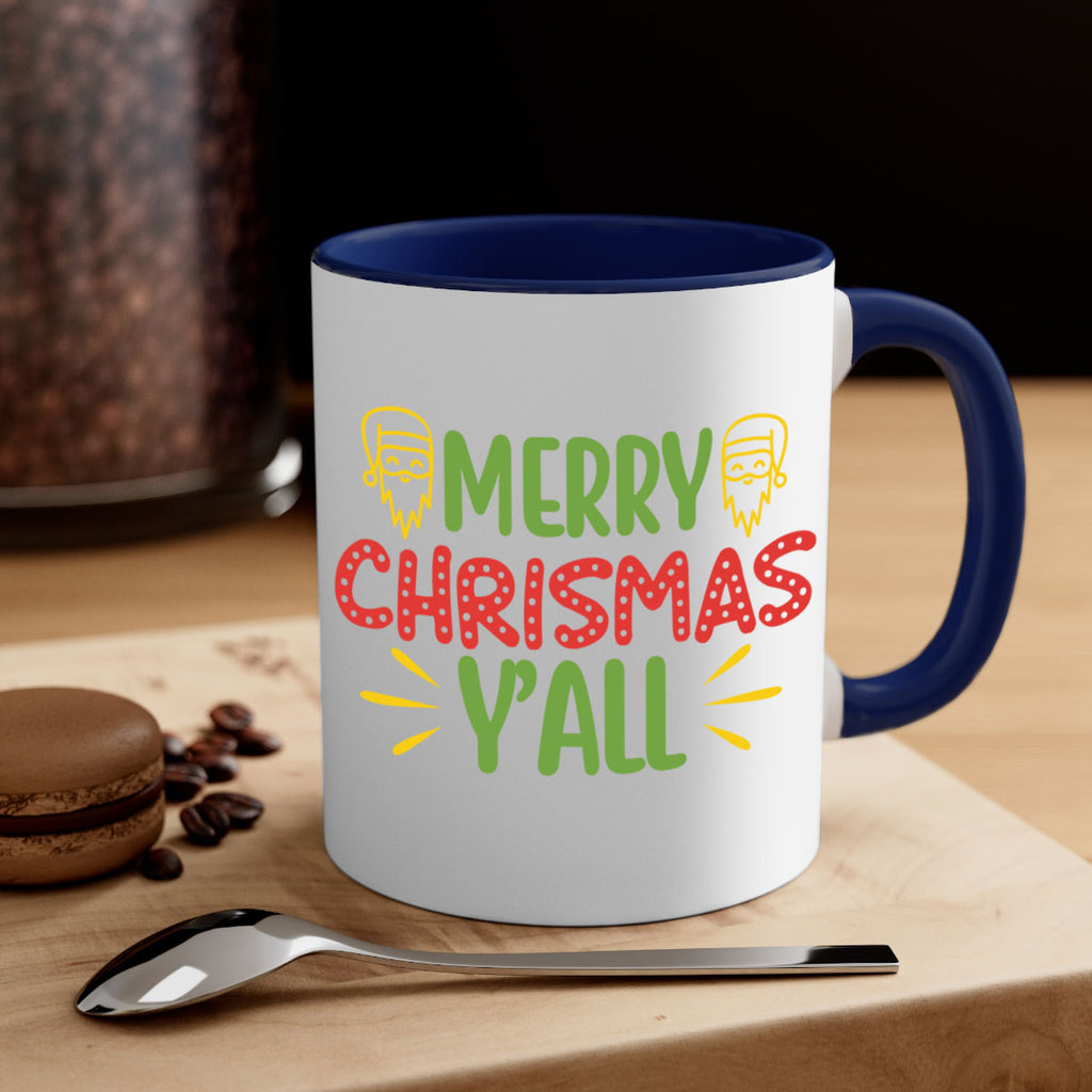 merry christmas yall 225#- christmas-Mug / Coffee Cup