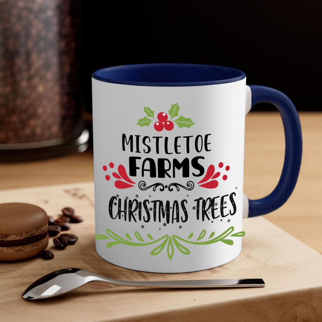 mistletoe farms christmas trees style 514#- christmas-Mug / Coffee Cup