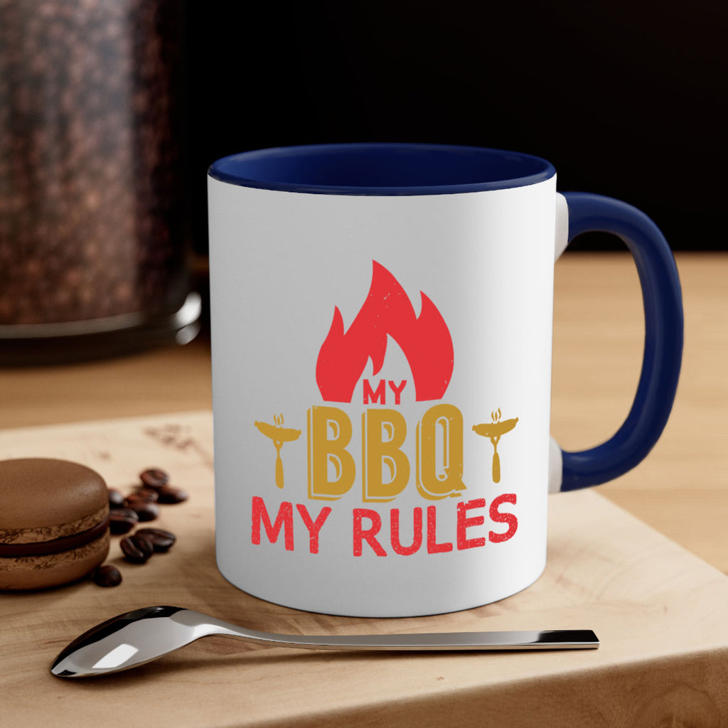 my bbq my ruless 21#- bbq-Mug / Coffee Cup