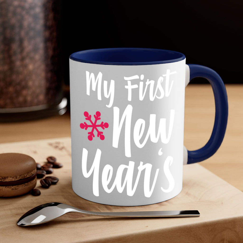 my first new year's style 527#- christmas-Mug / Coffee Cup