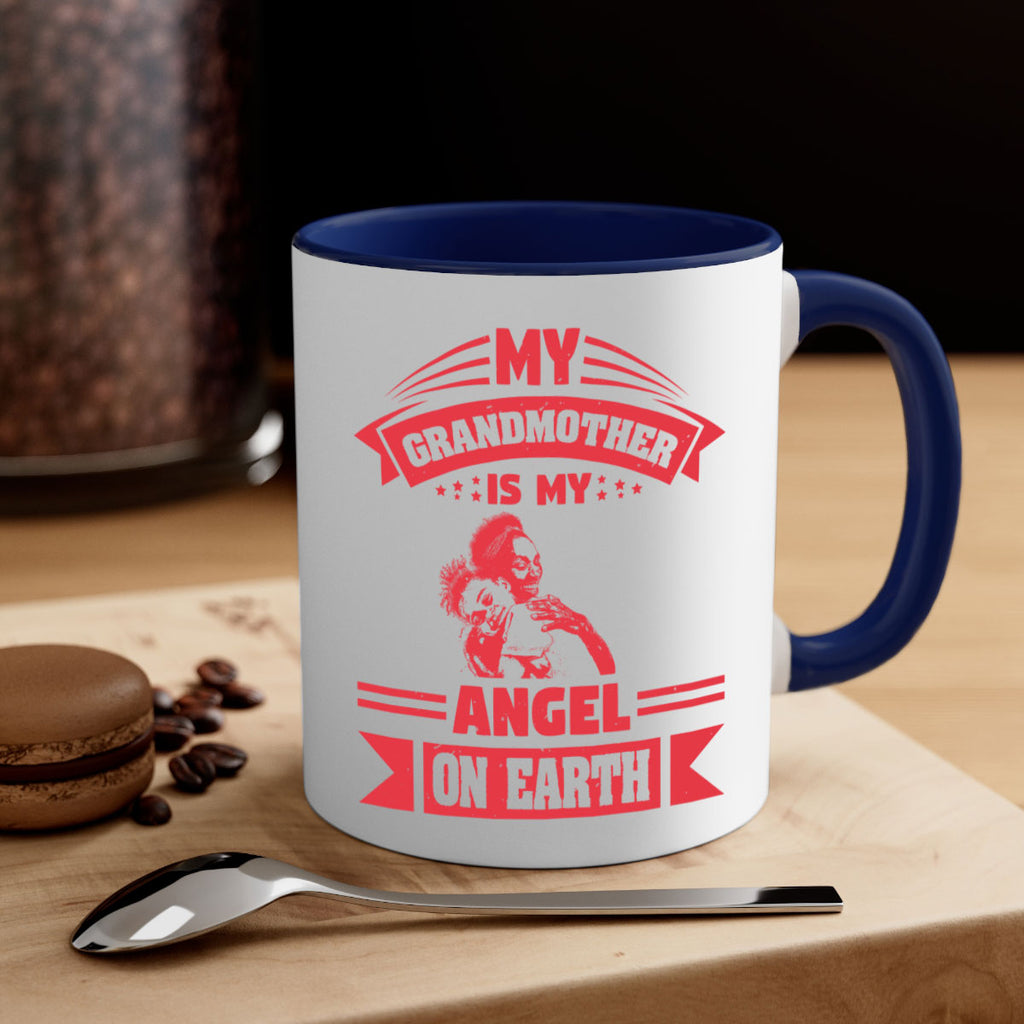 my grandmother is my angel on earth 40#- mothers day-Mug / Coffee Cup