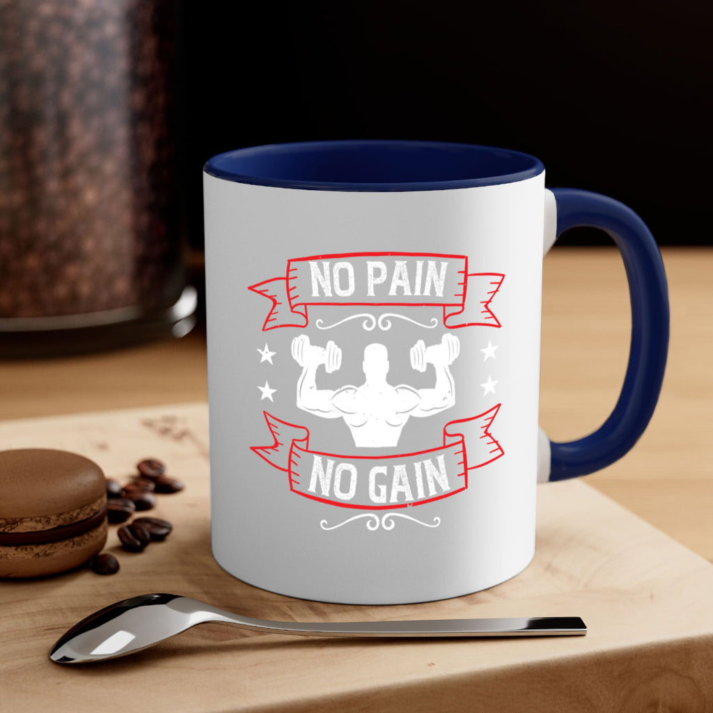 no pain no gain 82#- gym-Mug / Coffee Cup