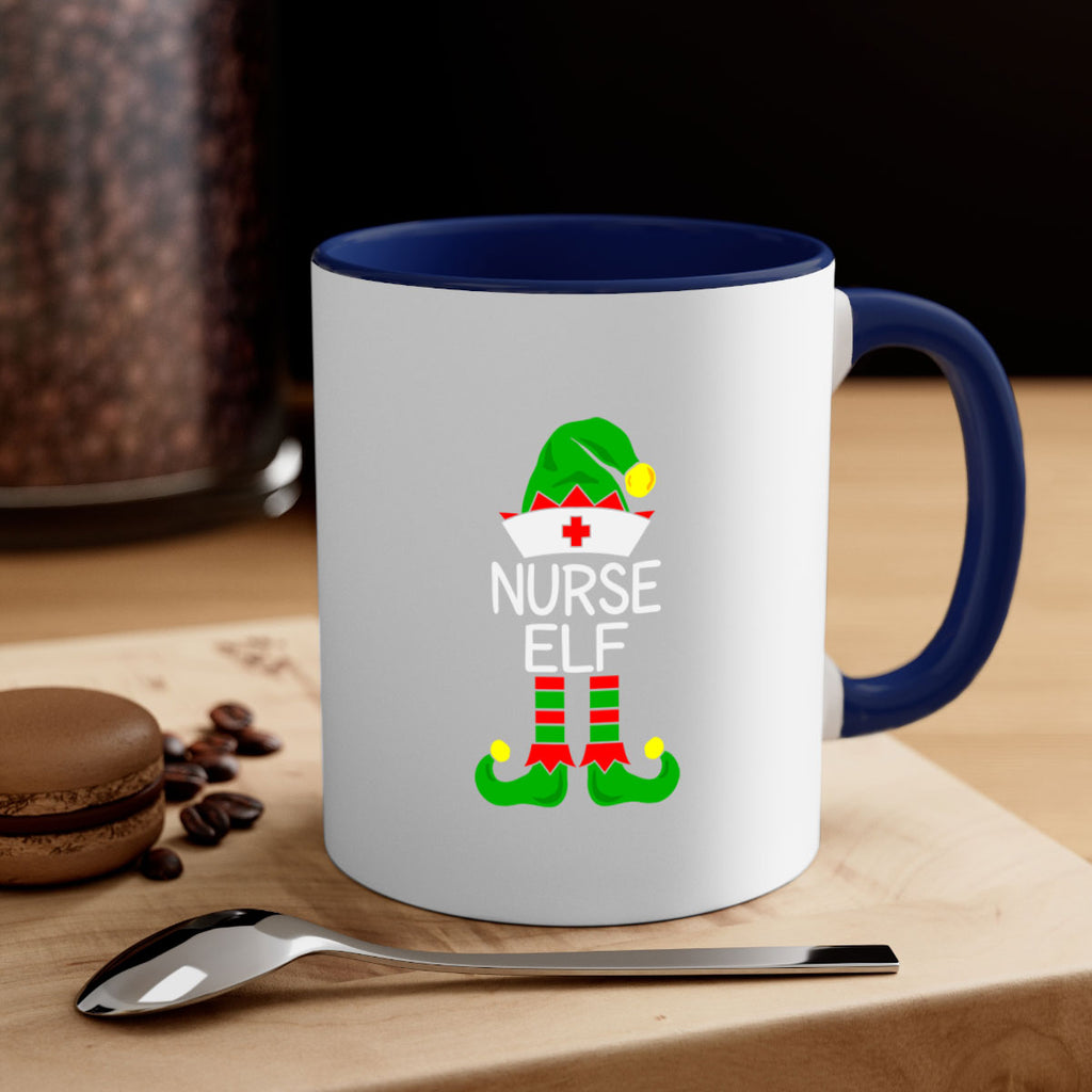 nurse elf style 16#- christmas-Mug / Coffee Cup