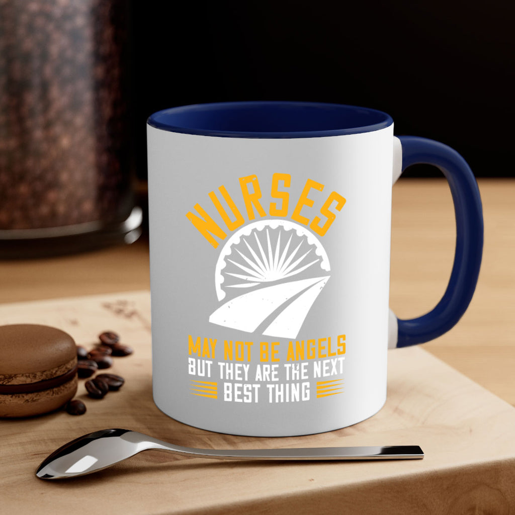 nurses may not be angels Style 265#- nurse-Mug / Coffee Cup