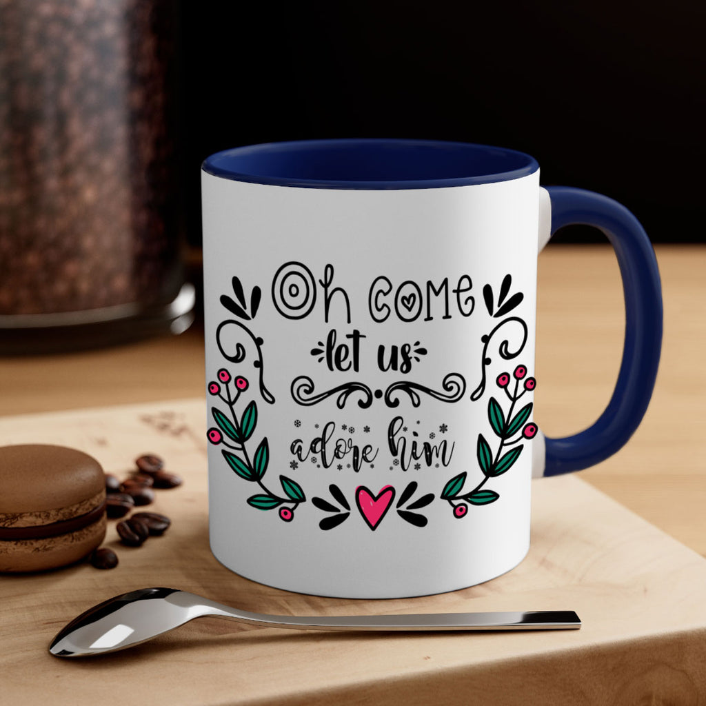 oh come let us adore him style 551#- christmas-Mug / Coffee Cup