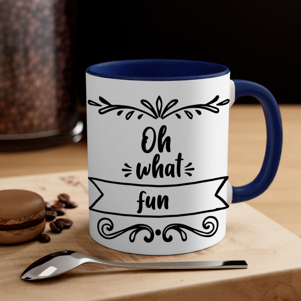 oh what fun style 562#- christmas-Mug / Coffee Cup