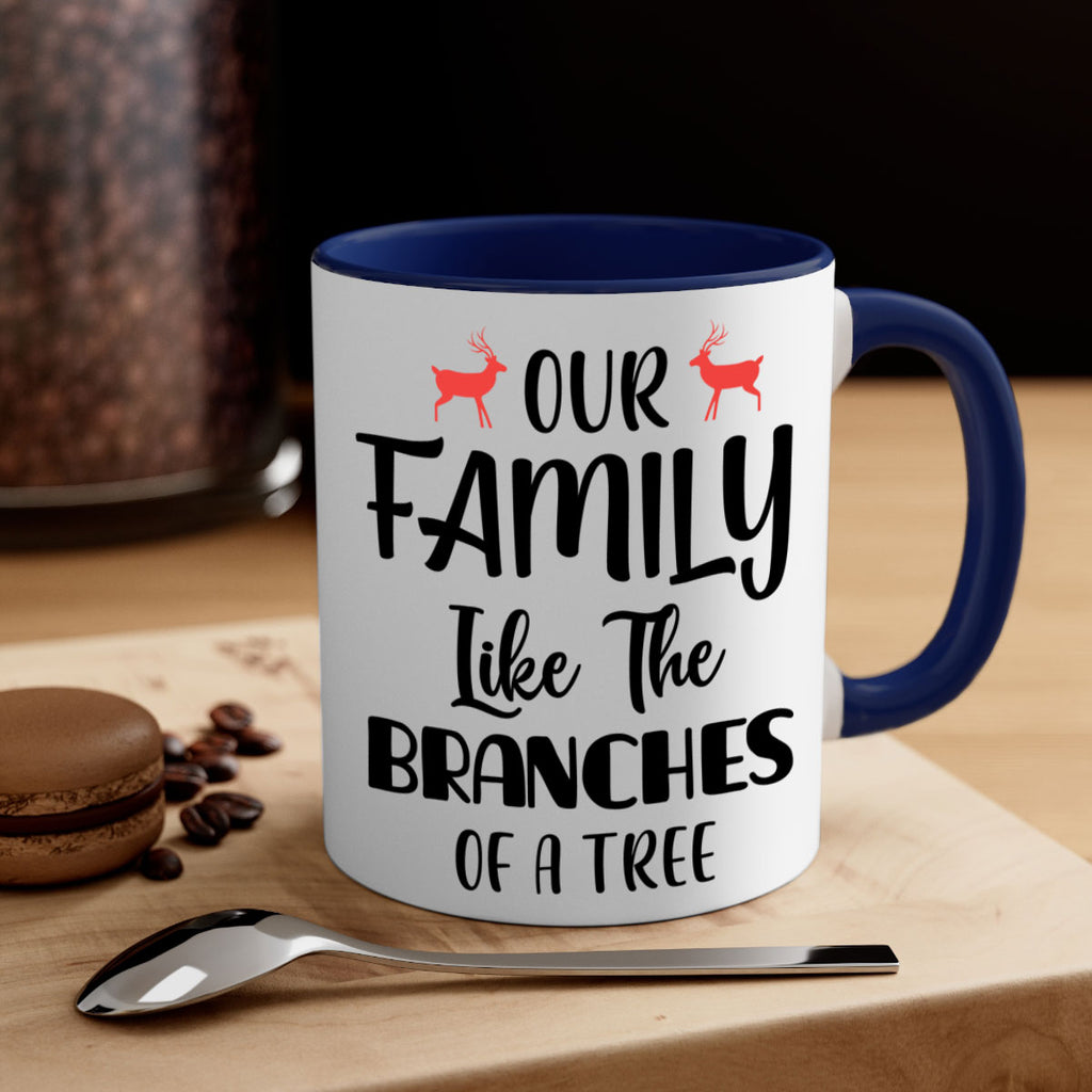 our family like the branches of a tree style 578#- christmas-Mug / Coffee Cup