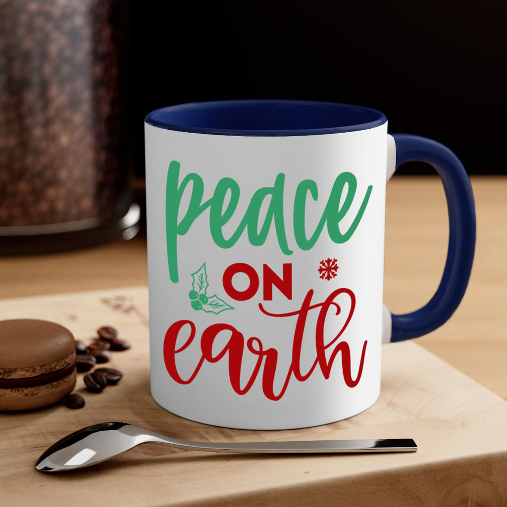 peace on earth style 584#- christmas-Mug / Coffee Cup