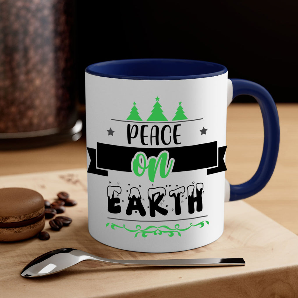 peace on earth style 585#- christmas-Mug / Coffee Cup
