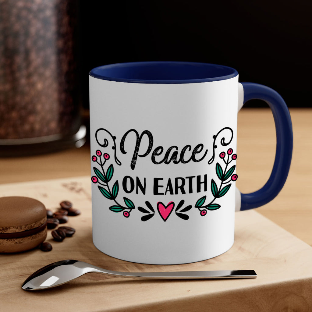 peace on earth style 586#- christmas-Mug / Coffee Cup