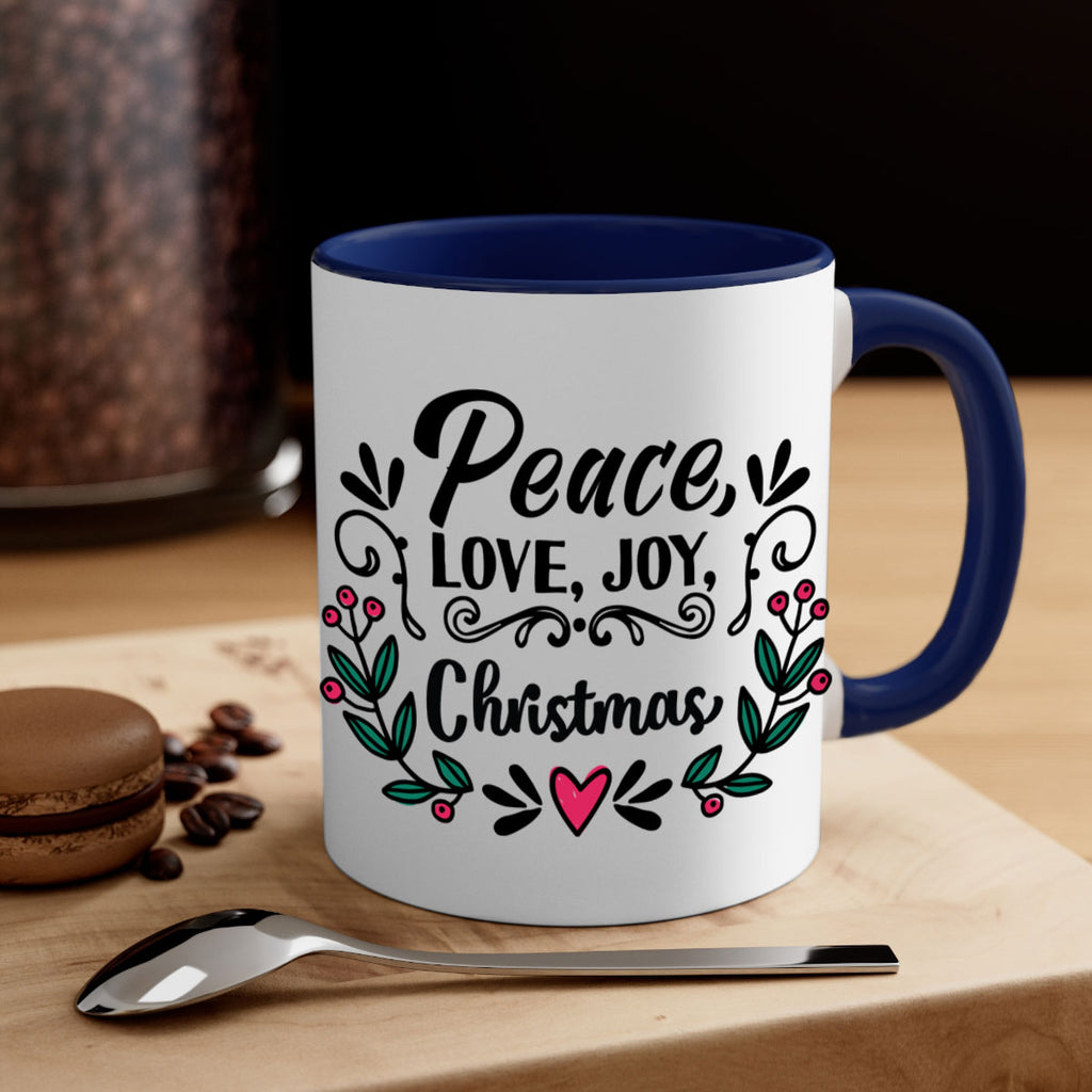 peace, love, joy, christmas style 587#- christmas-Mug / Coffee Cup