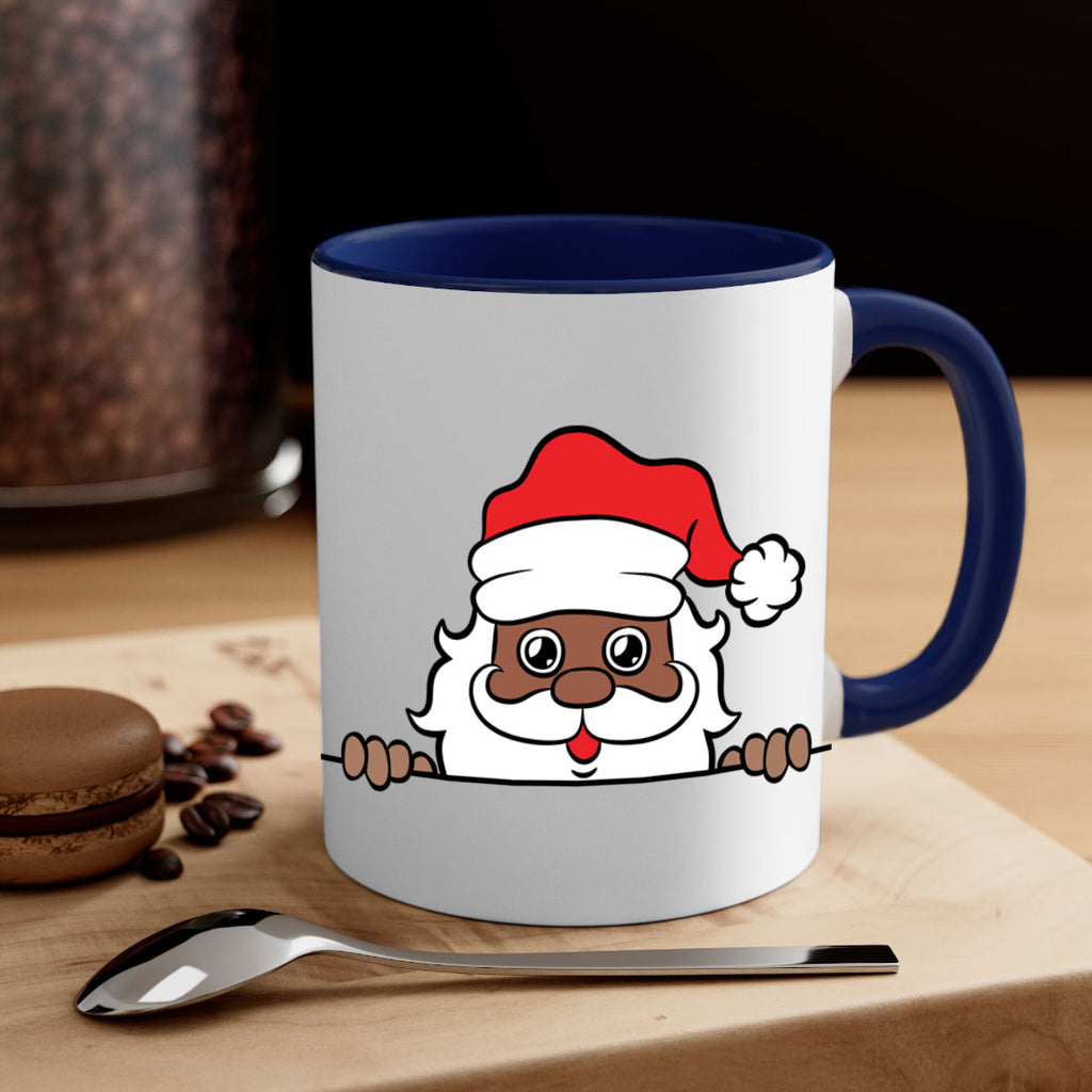 peekaboo black santa 19#- Black men - Boys-Mug / Coffee Cup