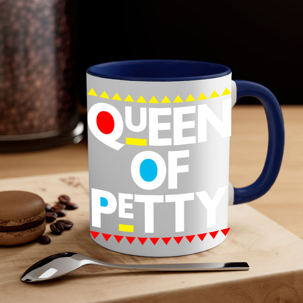 queen ofpetty 48#- black words - phrases-Mug / Coffee Cup