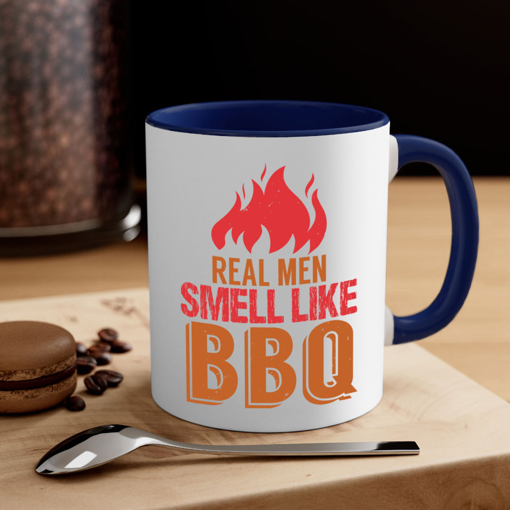 real men smell like bbq 16#- bbq-Mug / Coffee Cup