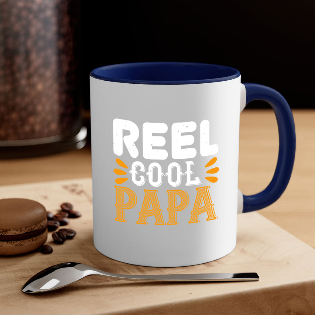 reel cool papa 12#- grandpa-Mug / Coffee Cup