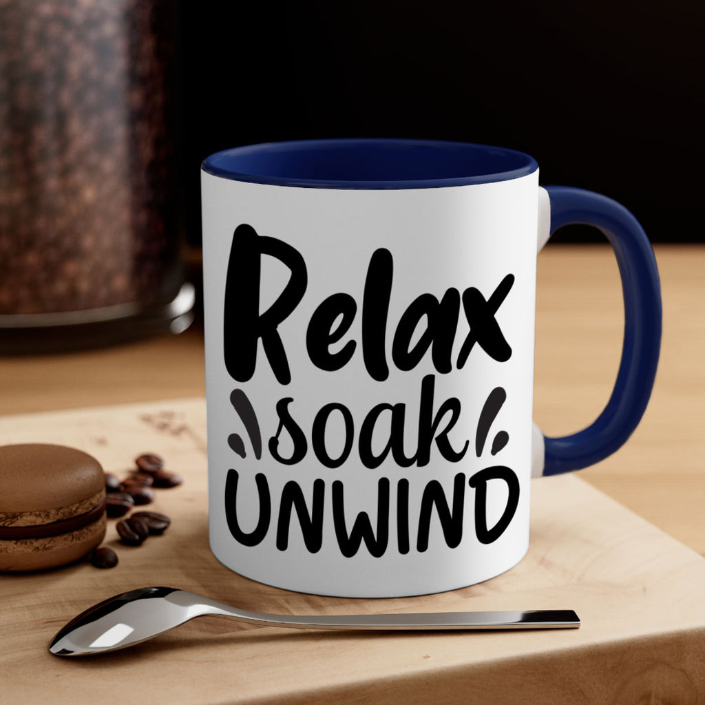 relax soak unwind 61#- bathroom-Mug / Coffee Cup