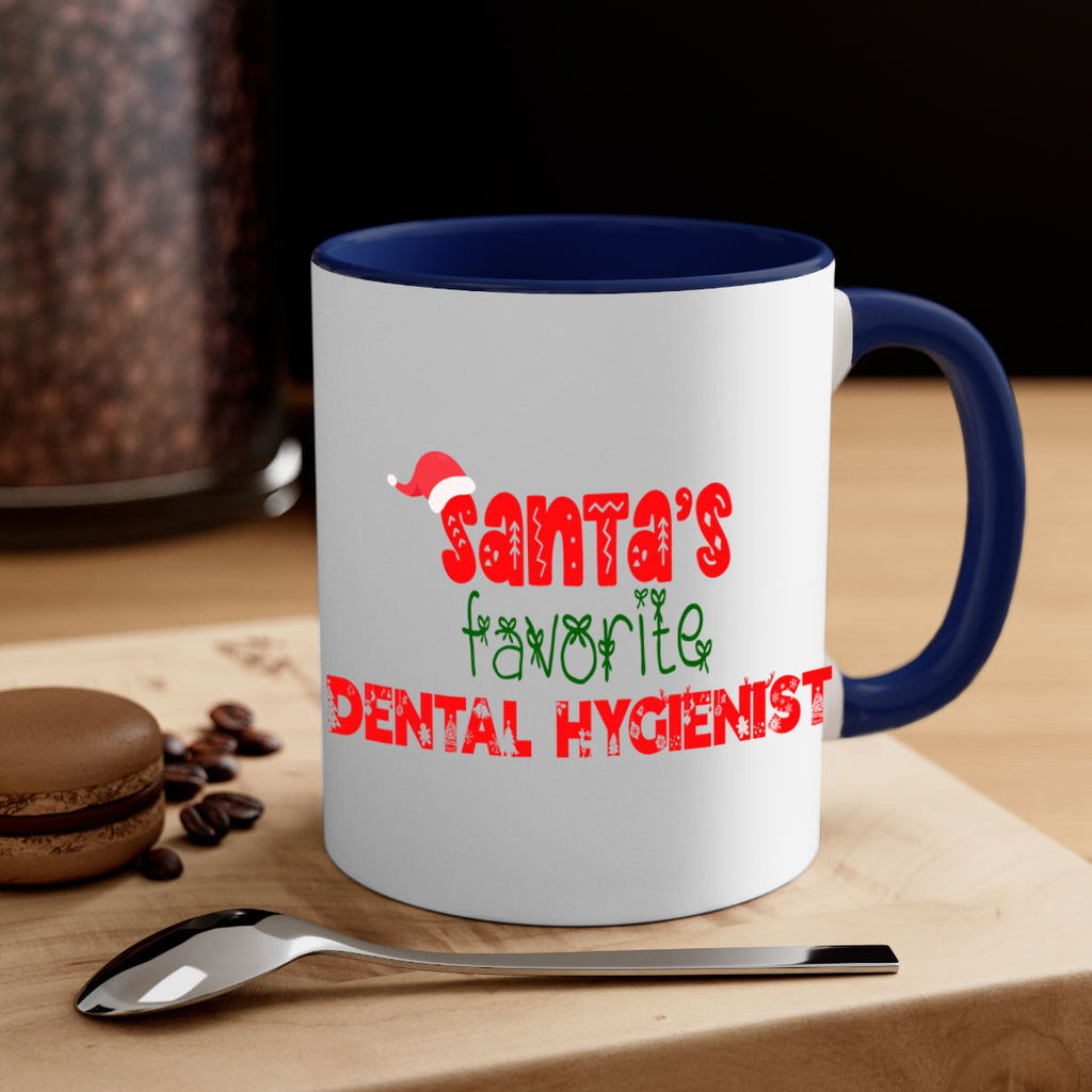 santas favorite dental hygienist style 775#- christmas-Mug / Coffee Cup