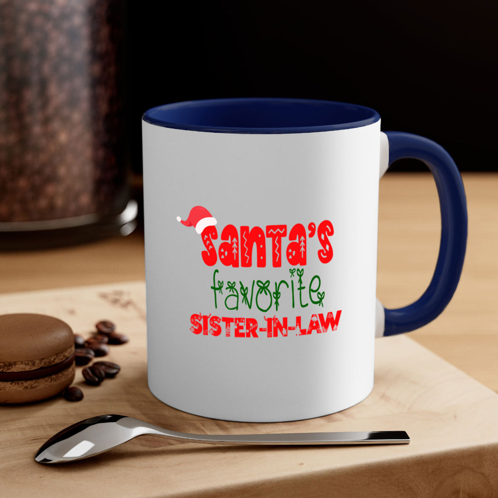 santas favorite sister-in-law style 1082#- christmas-Mug / Coffee Cup