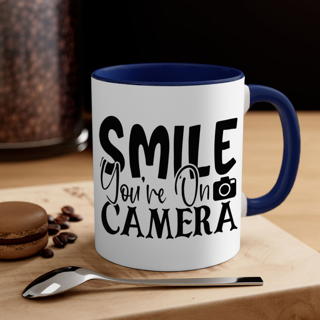 smile you’re on camera 51#- home-Mug / Coffee Cup