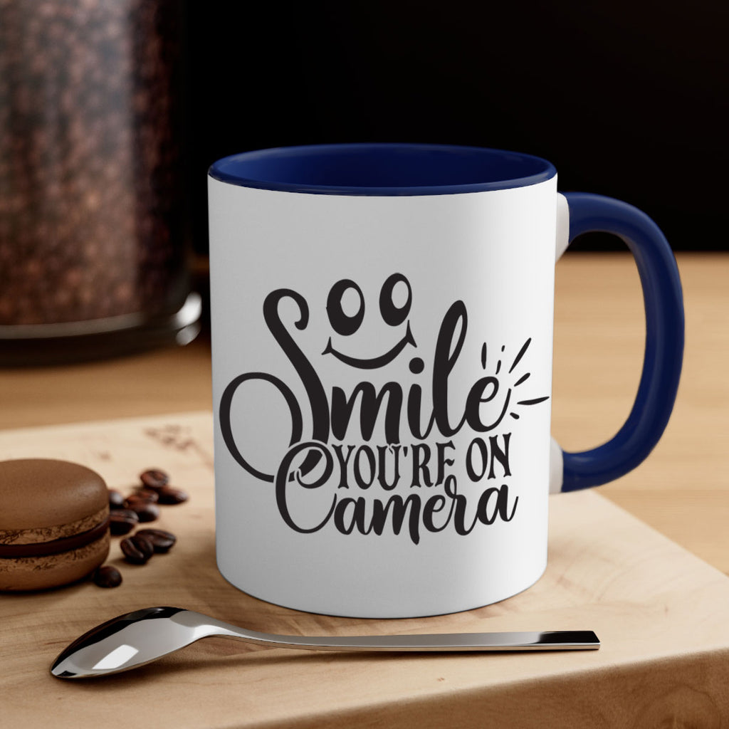 smile youre on camera 53#- home-Mug / Coffee Cup