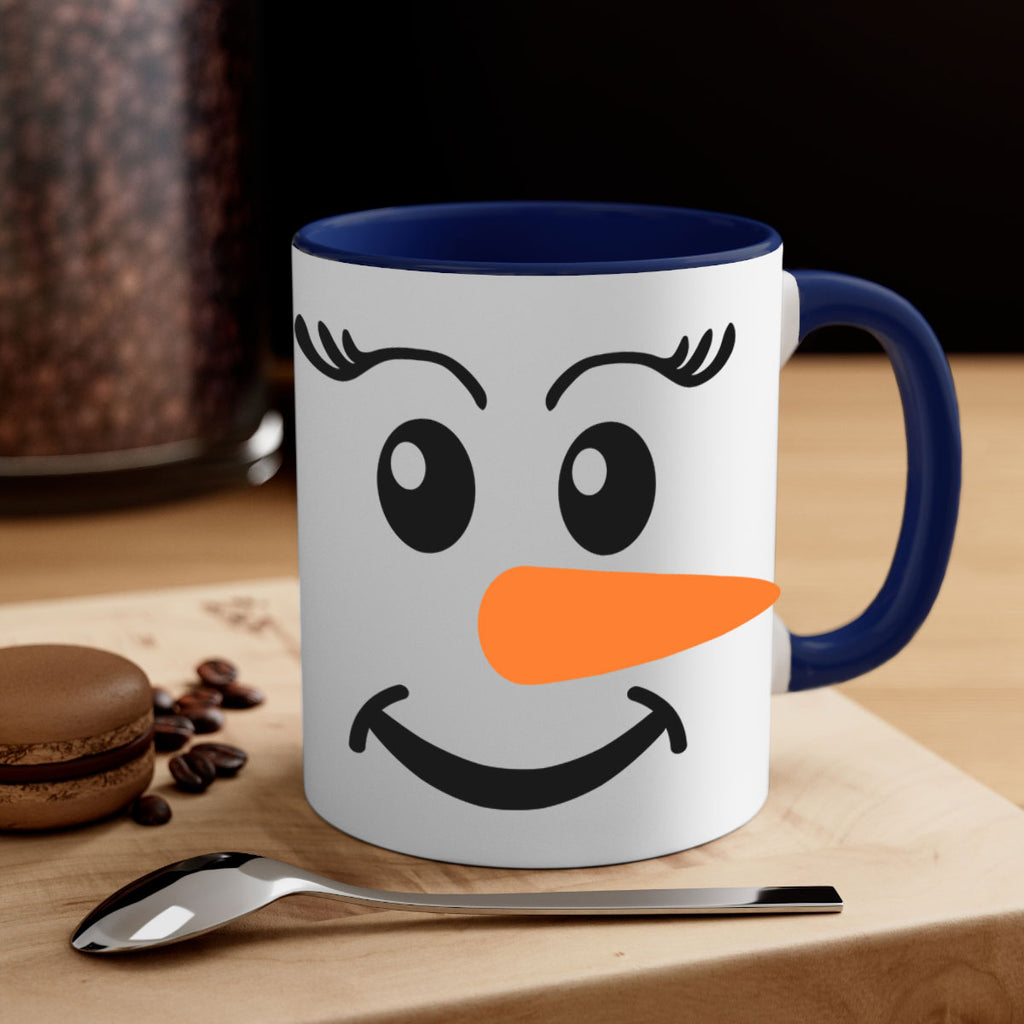 snowman face 5#- christmas-Mug / Coffee Cup