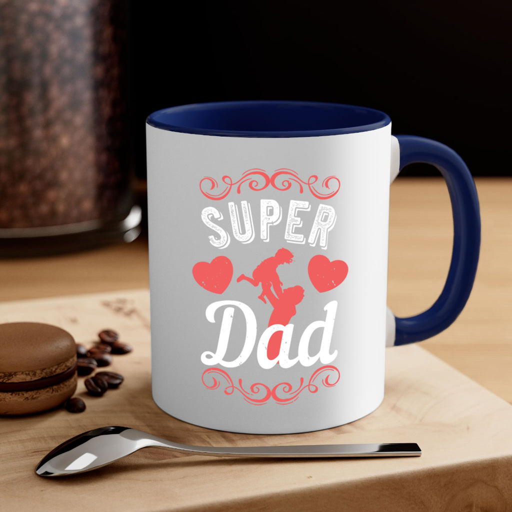 super dad 178#- fathers day-Mug / Coffee Cup