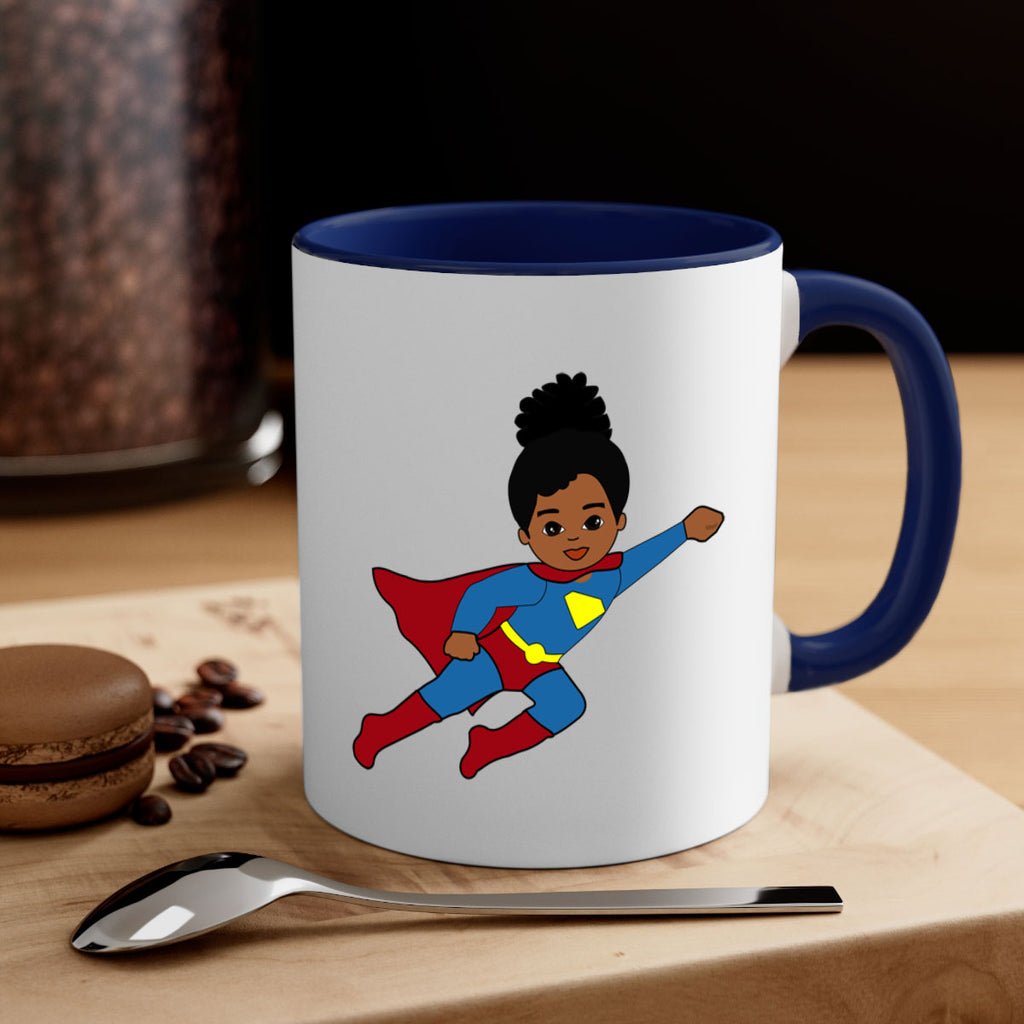super kids girl 9#- Black women - Girls-Mug / Coffee Cup