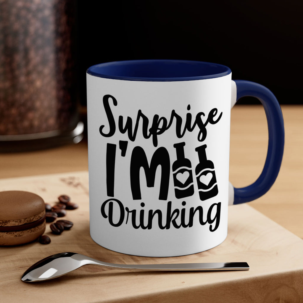 surprise im drinking 122#- beer-Mug / Coffee Cup