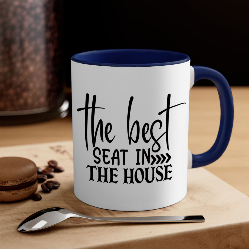 the best seat in the house 56#- bathroom-Mug / Coffee Cup