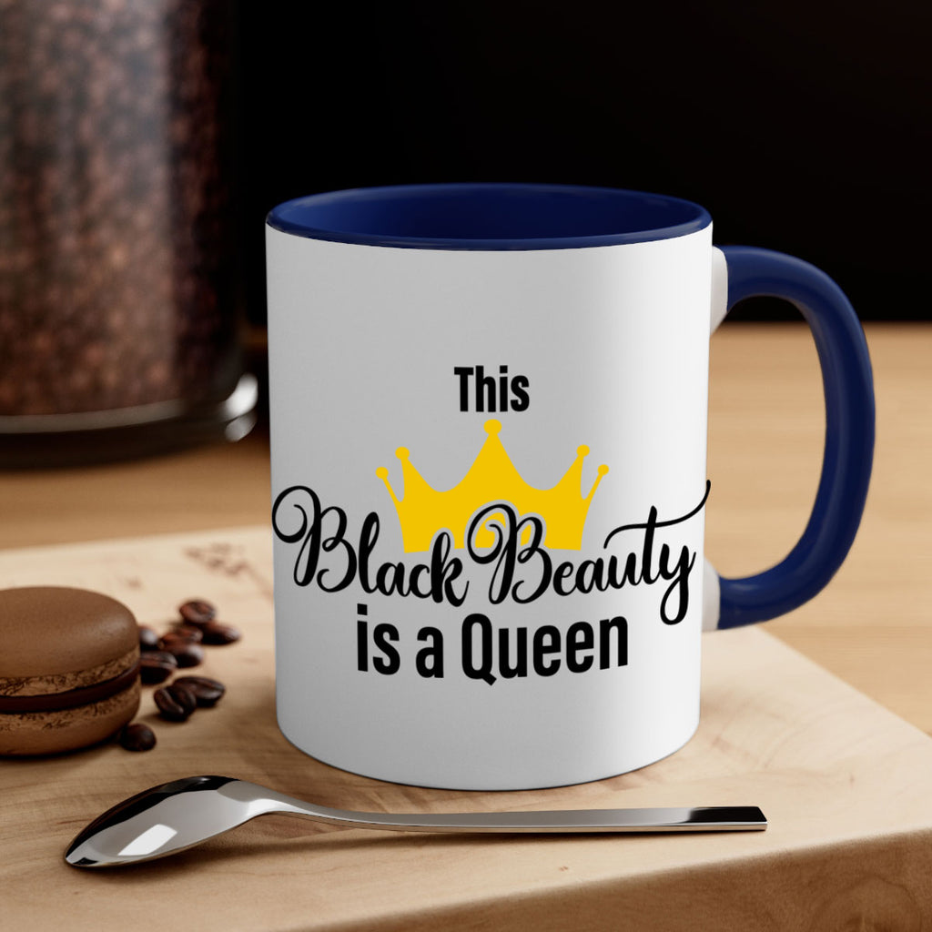 this black beauty is a queen Style 3#- Black women - Girls-Mug / Coffee Cup