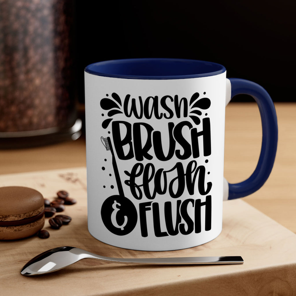 wash brush flosh flush 9#- bathroom-Mug / Coffee Cup
