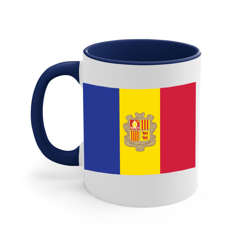 Andorra 194#- world flag-Mug / Coffee Cup