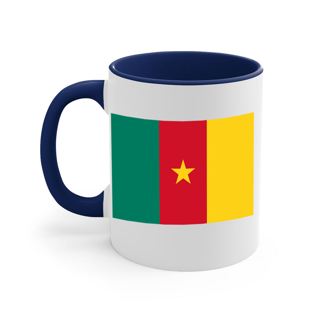 Cameroon 167#- world flag-Mug / Coffee Cup